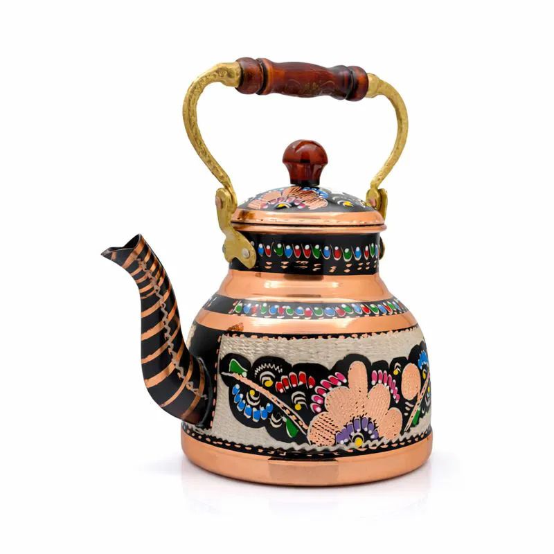 Bakir-caydanlik-1700ml-Renkli