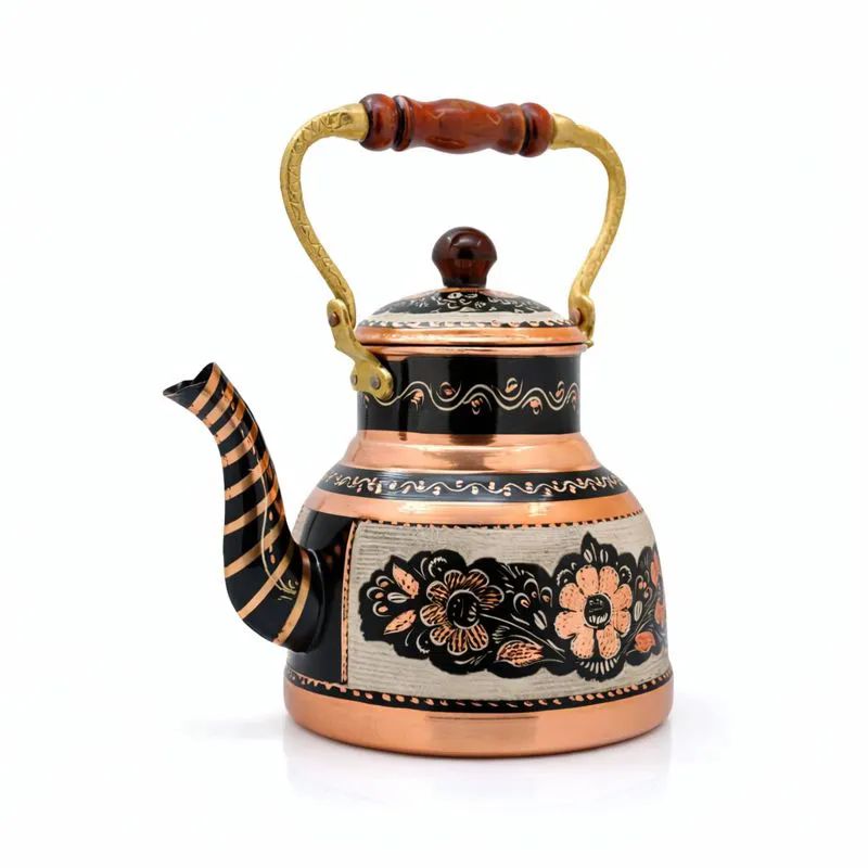 Bakir-caydanlik-1700ml-Siyah