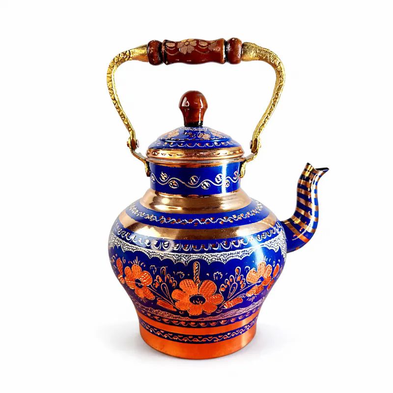 Bakir-Caydanlik-Klasik-gobek-Mavi