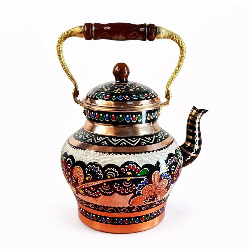 Bakir-caydanlik-Klasik-gobek-Renkli