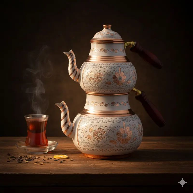 Bakir-ikili-caydanlik-beyaz