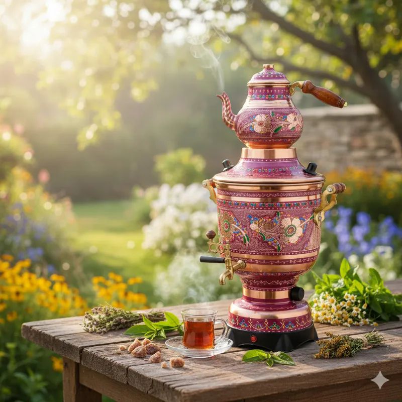 Bakir-Semaver-Elektrikli-Lila