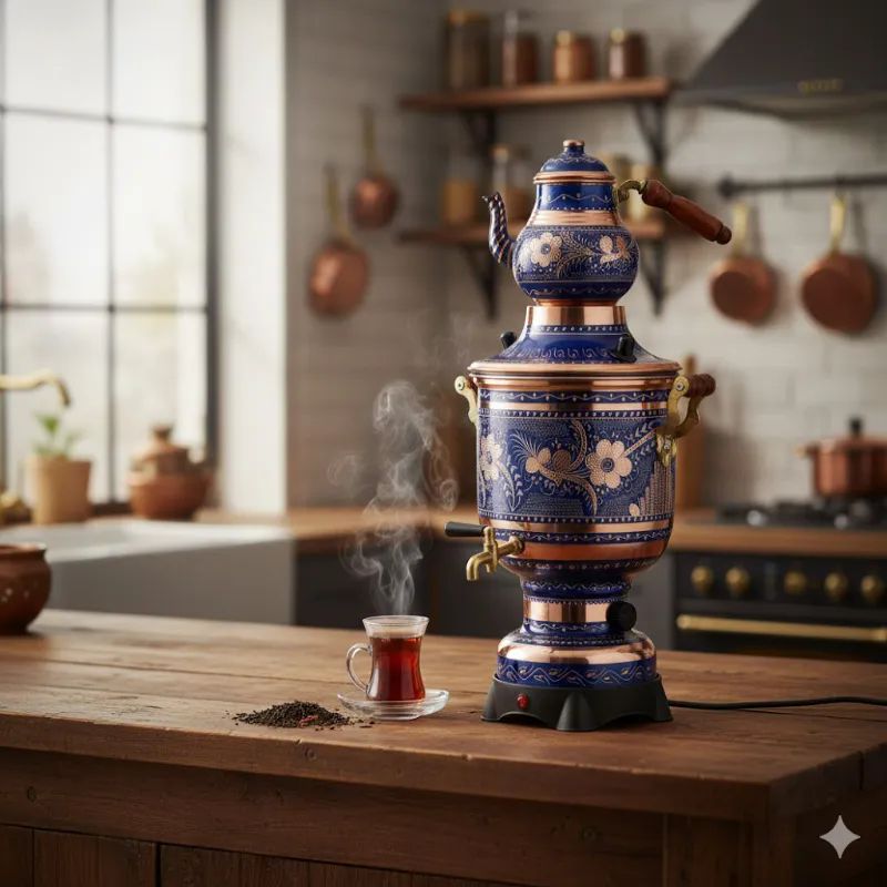 Bakir-Semaver-Elektrikli-Mavi