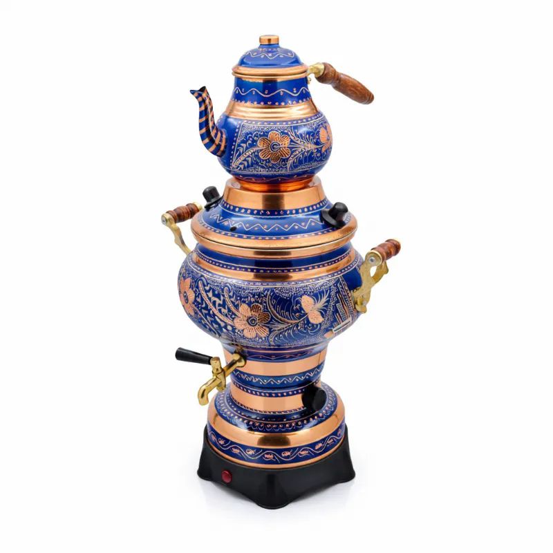 Bakir-Semaver-Silindir-Mavi-elektrikli