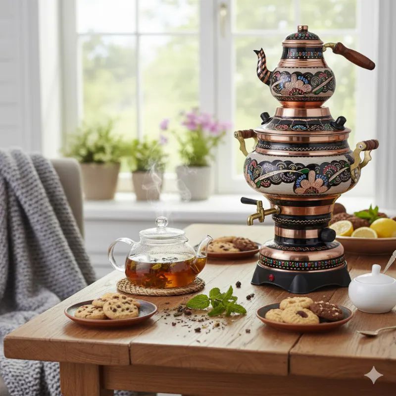 Bakir-Semaver-elektrikli-Silindir-Renkli