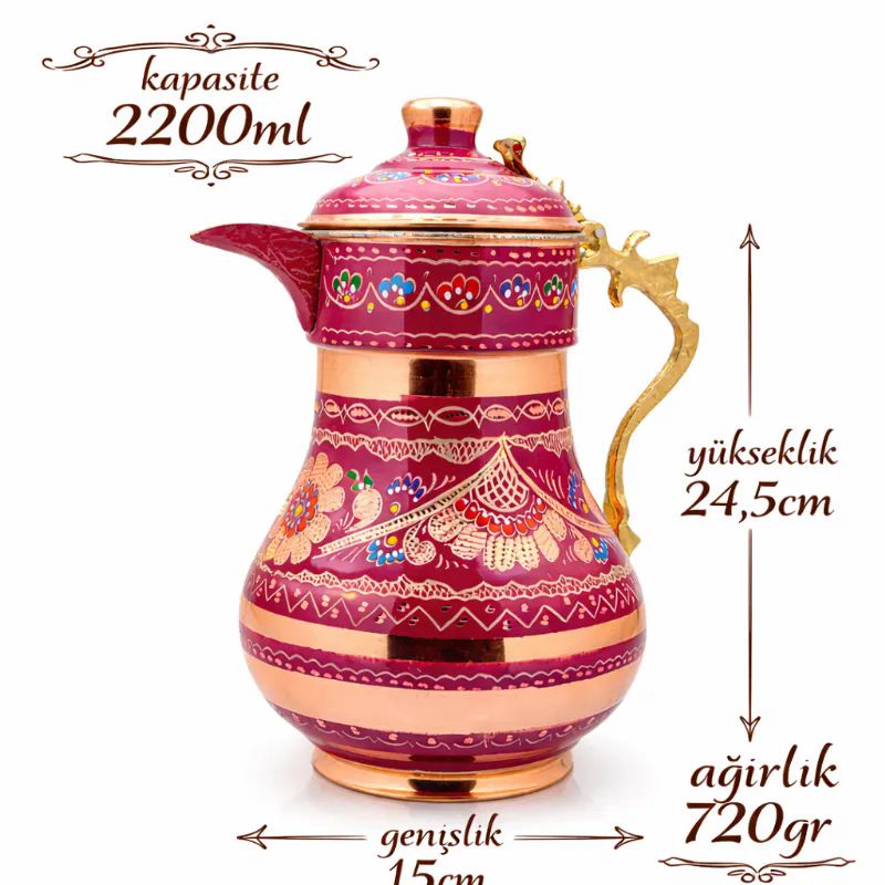 Bakir-Surahi-2200ml-Lila