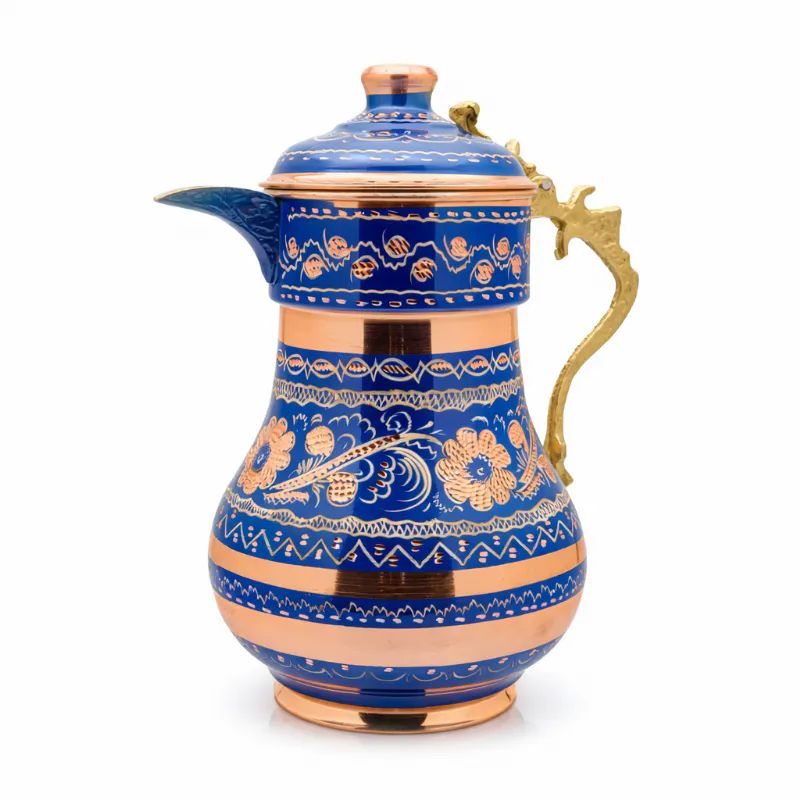 Bakir-Surahi-2200ml-Mavi