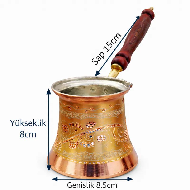 ��lemeli Bak�r Cezve Sar�