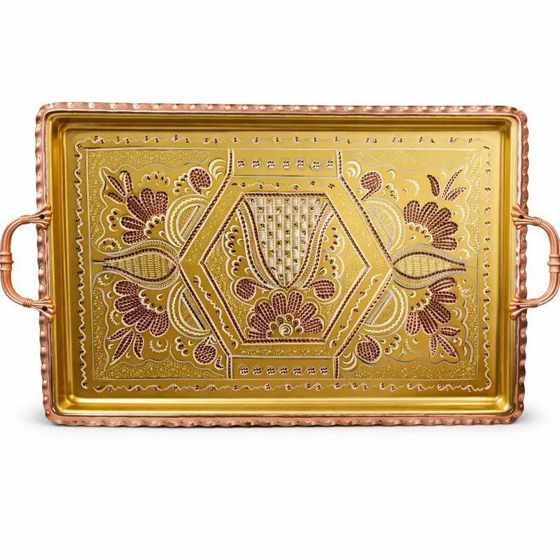 Islemeli-Bakir-Tepsi-40cm-Sari