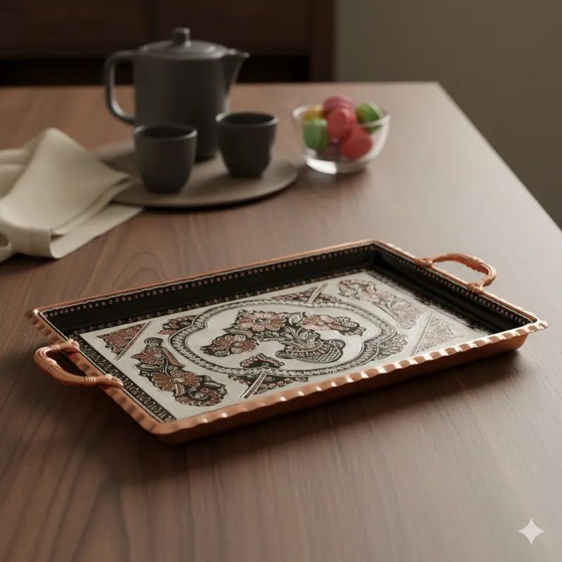 Islemeli-Bakir-tepsi-40cm-Siyah