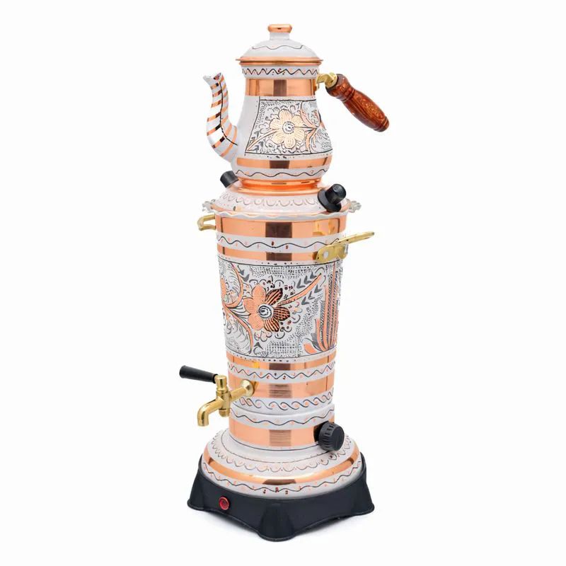 Kucuk-Boy-Elektrikli-Bakir-Semaver-Beyaz