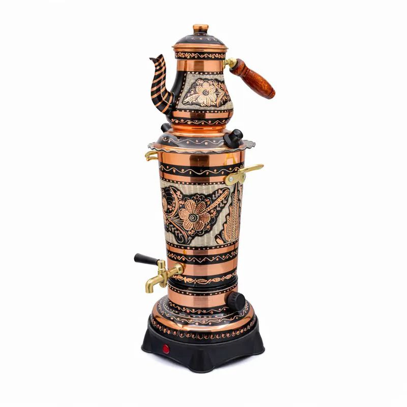 Kucuk-Boy-Elektrikli-bakir-semaver-Siyah